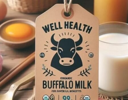 WellHealthOrganic Buffalo Milk Tag: A Symbol of Quality, Health, and Sustainability